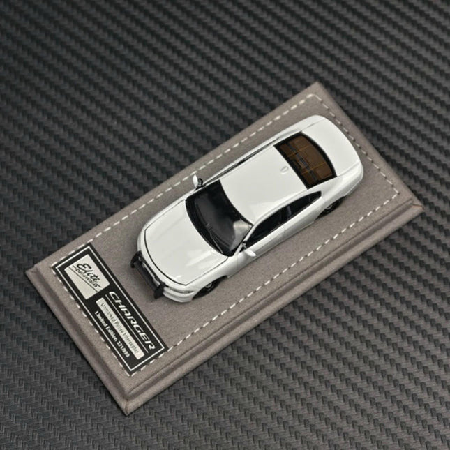 Elite Collectibles Dodge Charger 1:64 Diecast Model Car - studio product photo of the scale model