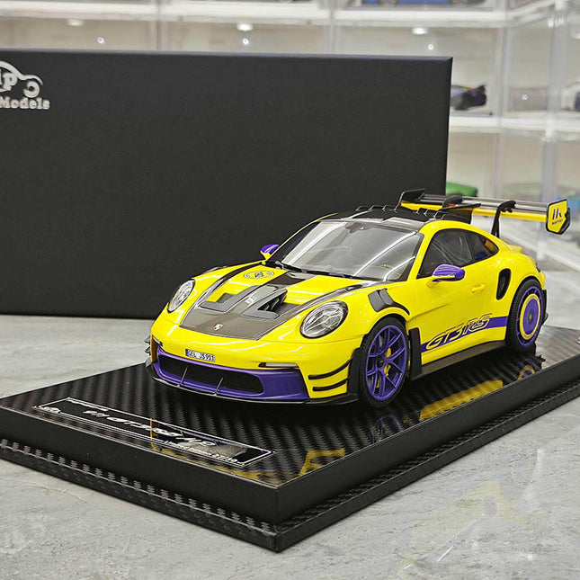 VIP Model Porsche 911 GT3 RS Manthey Racing 1:18 Resin Model Car - detailed collector display model