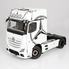 NZG Mercedes-Benz Actros GigaSpace 4x2 Truck Gold Logo 1:18 Diecast Model Truck - studio product photo of the scale model