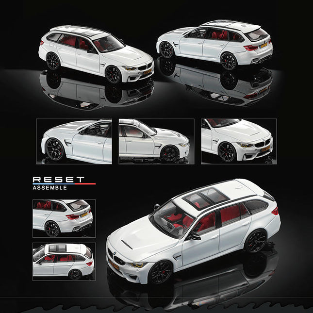 Mortal BMW M3 F81 1:64 Diecast Model Car - detailed collector display model