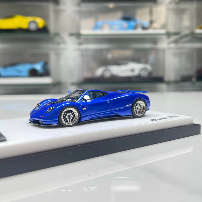 DMY Pagani Zonda S 1:64 Resin Model Car - studio product photo of the scale model