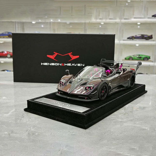 HH Pagani Zonda AY 1:18 Resin Model Car - detailed collector display model