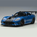 AutoArt Dodge Viper ACR 2017 1:18 Diecast Model Car - studio product photo of the scale model