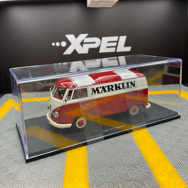 Schuco Volkswagen VW T1 Red Bus 1:32 Diecast Model Bus - detailed collector display model