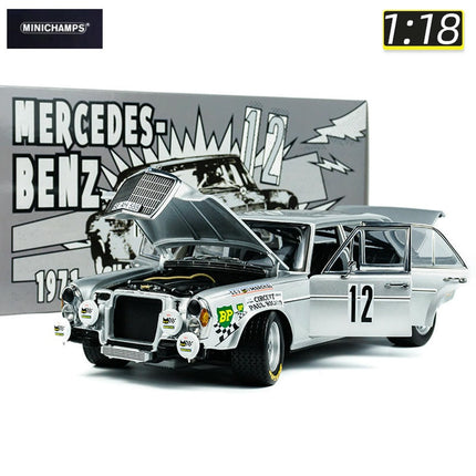 Minichamps Mercedes-Benz 300SEL 6.8 AMG 1971 1:18 Diecast Model Car - detailed model car replica