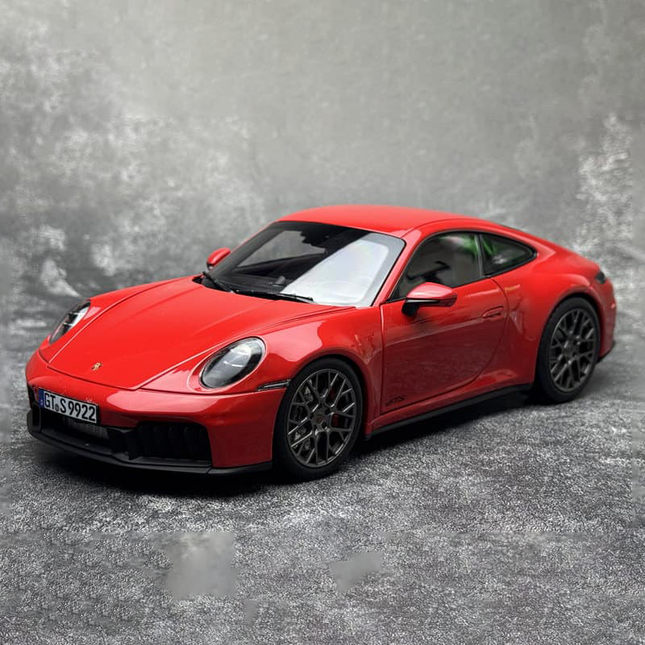 Norev Porsche 911 Carrera GTS 4 2025 1:18 Diecast Model Car - detailed collector display model