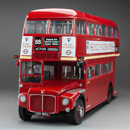 Sun Star London AEC Routemaster Double-Decker Bus 1:24 Diecast Model Bus - fine detailed model replica