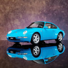 AutoArt Porsche 911 (993) Carrera 1:18 Diecast Model Car - detailed collector display model