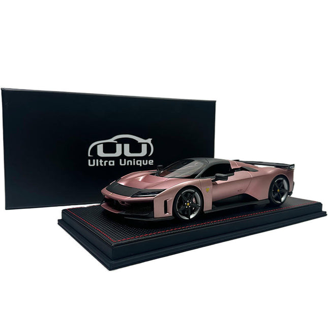 UU (Ultra Unique) UU Ferrari F80 80th Anniversary 1:18 Resin Model Car - studio product photo of the scale model