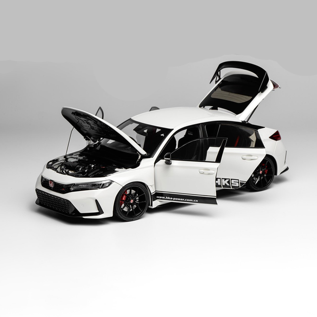 MH Honda Civic Type R FL5 HKS - Black 1:18 Diecast Model Car - premium collector scale model