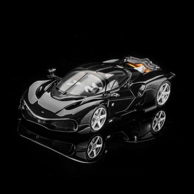 Motorhelix Nilu27 White 1:64 Diecast Model Car - studio product photo of the scale model