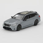 Mini GT BMW M5 Touring G99 Brooklyn Grey 1:64 Diecast Model Car - detailed collector display model