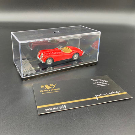 Century Dragon Jaguar MKIV Jaguar XK-140 1:43 Diecast Model Car - studio product photo of the scale model
