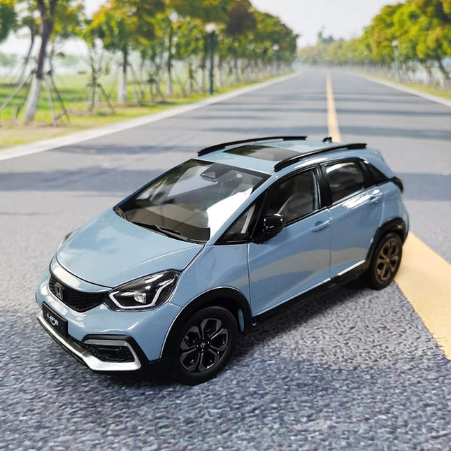 YX Car Model Original Dongfeng Honda LIFE 1:18 Diecast Model Car - studio product photo of the scale model