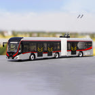 Original Manufacturer Original Yutong Dual-Source Trolleybus Shanghai BRT Bus Blue 1:42 Diecast Model Bus - detailed collecto
