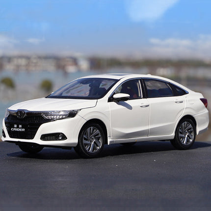 YX Car Model Honda Crider 2019 Blue 1:18 Diecast Model Car - studio product photo of the scale model