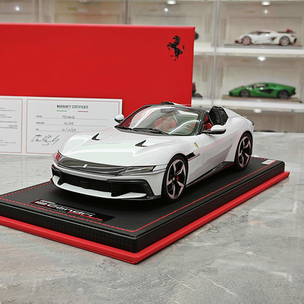MR Collection Ferrari 12Cilindri Spider 1:18 Resin Model Car - studio product photo of the scale model