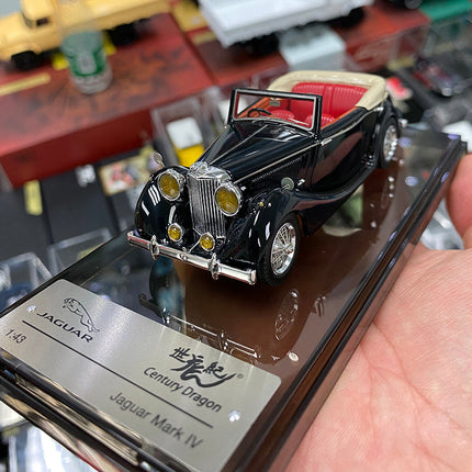Century Dragon Jaguar MKIV Jaguar XK-140 1:43 Diecast Model Car - detailed collectible replica