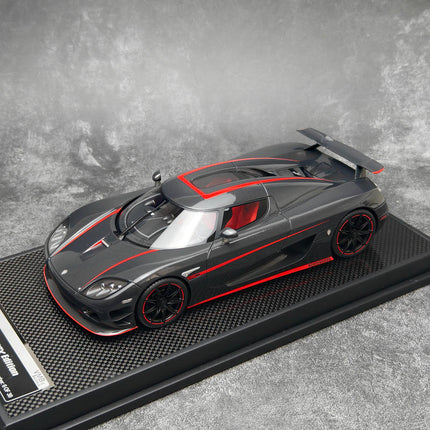 VBM Koenigsegg CCX Silver 1:18 Resin Model Car - detailed model car replica