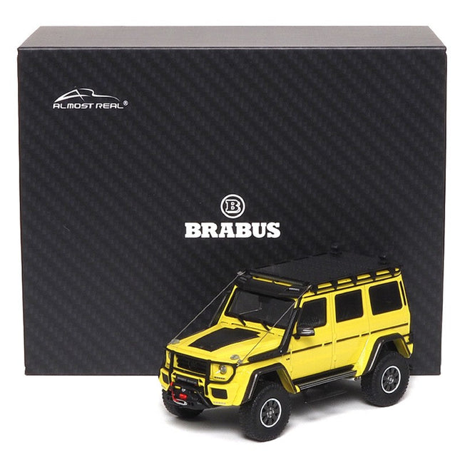 Almost Real Mercedes-AMG G 63 Yellow 1:43 Diecast Model Car - detailed collector display model