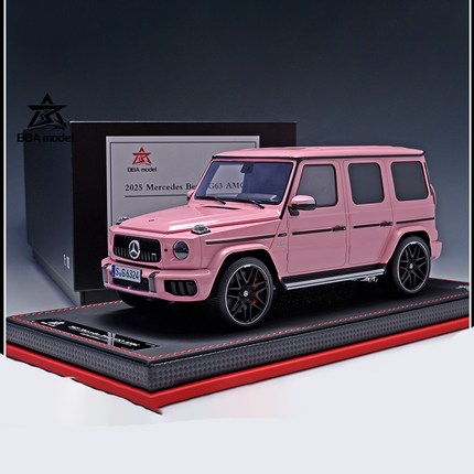 BBA Model Mercedes-Benz G63 AMG 2025 1:18 Resin Model Car - fine detailed model replica