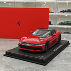 BBR Ferrari 12 Cilindri Coupe Red 1:18 Resin Model Car - detailed collector display model