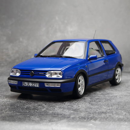 Norev Volkswagen Golf GTI Mk1 and Mk8 1:18 Diecast Model Car - scale model for display