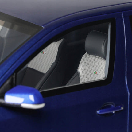 Skoda Octavia RS 2.0 TFSi 2006 Race Blue Metallic Otto Mobile 1:18 OT478 With Custom Plates