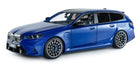 1:18 scale blue diecast model car wagon with sport rims and detailed exterior