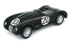1:18 scale diecast classic green race car model with number 20, vintage sports car replica