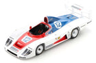 1:18 scale diecast model of a white, red, and blue Porsche race car with number 12 decals