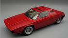 Red diecast model car, classic sports coupe, 1:18 scale, shown on neutral background