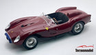 1:18 scale burgundy diecast Ferrari classic racing car model with detailed interior
