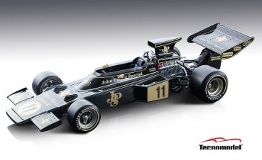 1:18 scale diecast black and gold vintage Formula 1 race car model with detailed livery