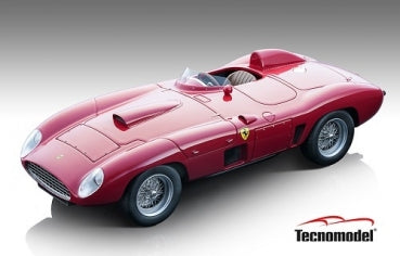 Red classic diecast model race car with wire wheels, open cockpit, and sleek body design