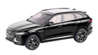 1:24 scale black SUV diecast model car with detailed interior and alloy wheels