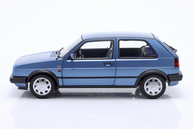VW Golf II 10 Million Edition Diecast Model, Norev 1:18, Star Blue Metallic