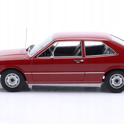 VW Scirocco TS Mk1 1976 Diecast Model Car 1:18 KK Scale Dark Red Classic Volkswagen Coupe Collectible