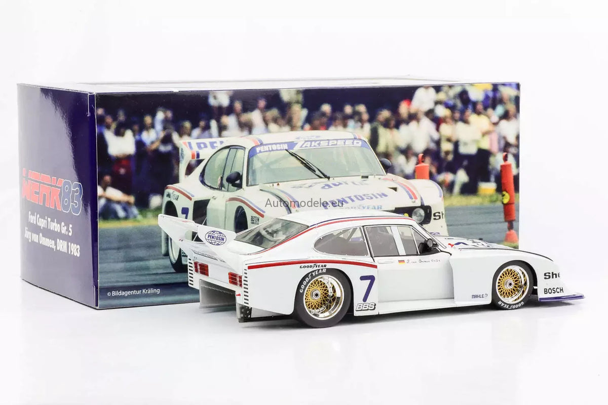 WERK83 1/18 フォードカプリ ターボ Gr.5 #7 DRM 1983 1983 Zakspeed