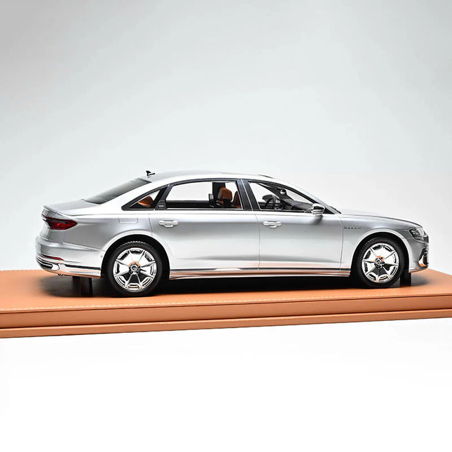 Vehicle Art Audi A8L Horch Gray/Silver 1:18 Resin Model Car