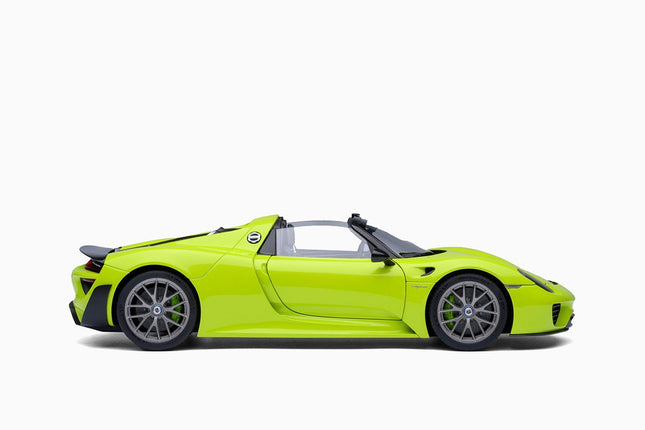 https://www.mydiecastcars.com/wp-content/uploads/2024/09/autoart-Porsche-918-Spyder-Weissach-Package-Acid-Green1.jpg