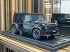 Motor Helix 1/18 Mercedes-Benz Brabus 900 Rocket Black & Carbon Resin Model - detailed collector display model