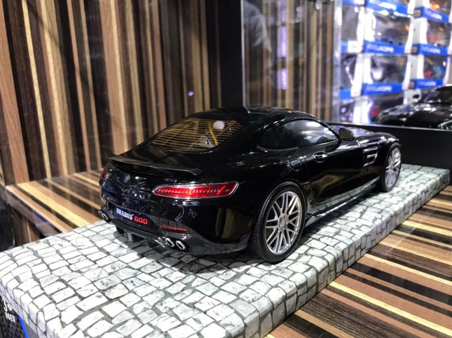 LCD Model Mercedes-Benz Brabus 600 GTS Black 1:18 Resin Model Car - studio product photo of the scale model