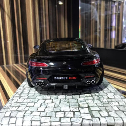 LCD Model Mercedes-Benz Brabus 600 GTS Black 1:18 Resin Model Car - collectible scale model car