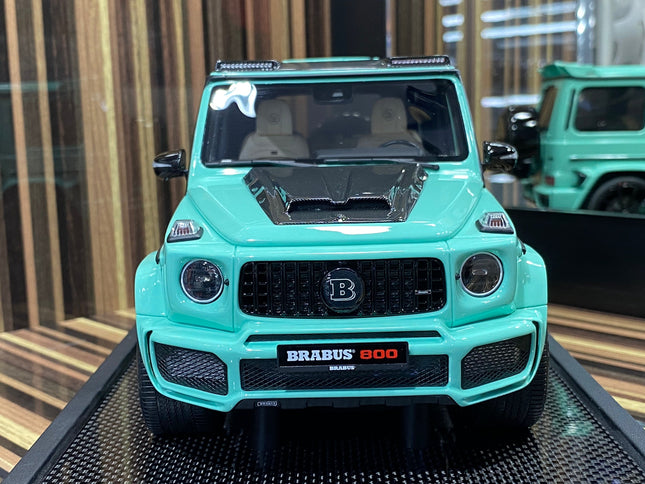 1/18 Resin Mercedes-Benz Brabus G800 G-Class Tiffany Model Car by Motorhelix - studio product photo of the scale model