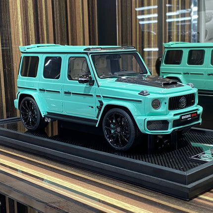 1/18 Resin Mercedes-Benz Brabus G800 G-Class Tiffany Model Car by Motorhelix - detailed collector display model