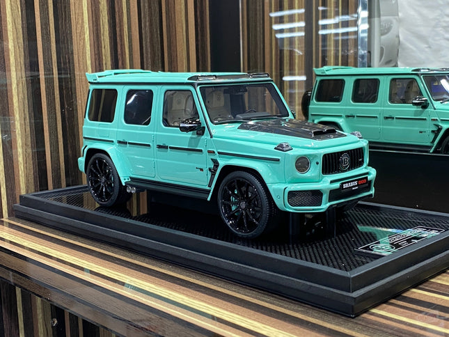 1/18 Resin Mercedes-Benz Brabus G800 G-Class Tiffany Model Car by Motorhelix - detailed collector display model