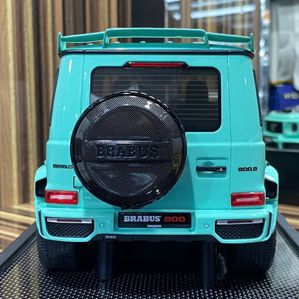 1/18 Resin Mercedes-Benz Brabus G800 G-Class Tiffany Model Car by Motorhelix - collectible scale model car