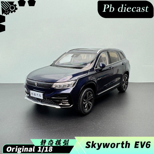 Tianmei Automobile EV6 1:18 Diecast Model Car - detailed collector display model