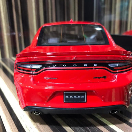 GT Spirit 1/18 Dodge Charger SRT Hellcat Red Resin Scale Model Car - fine detailed model replica